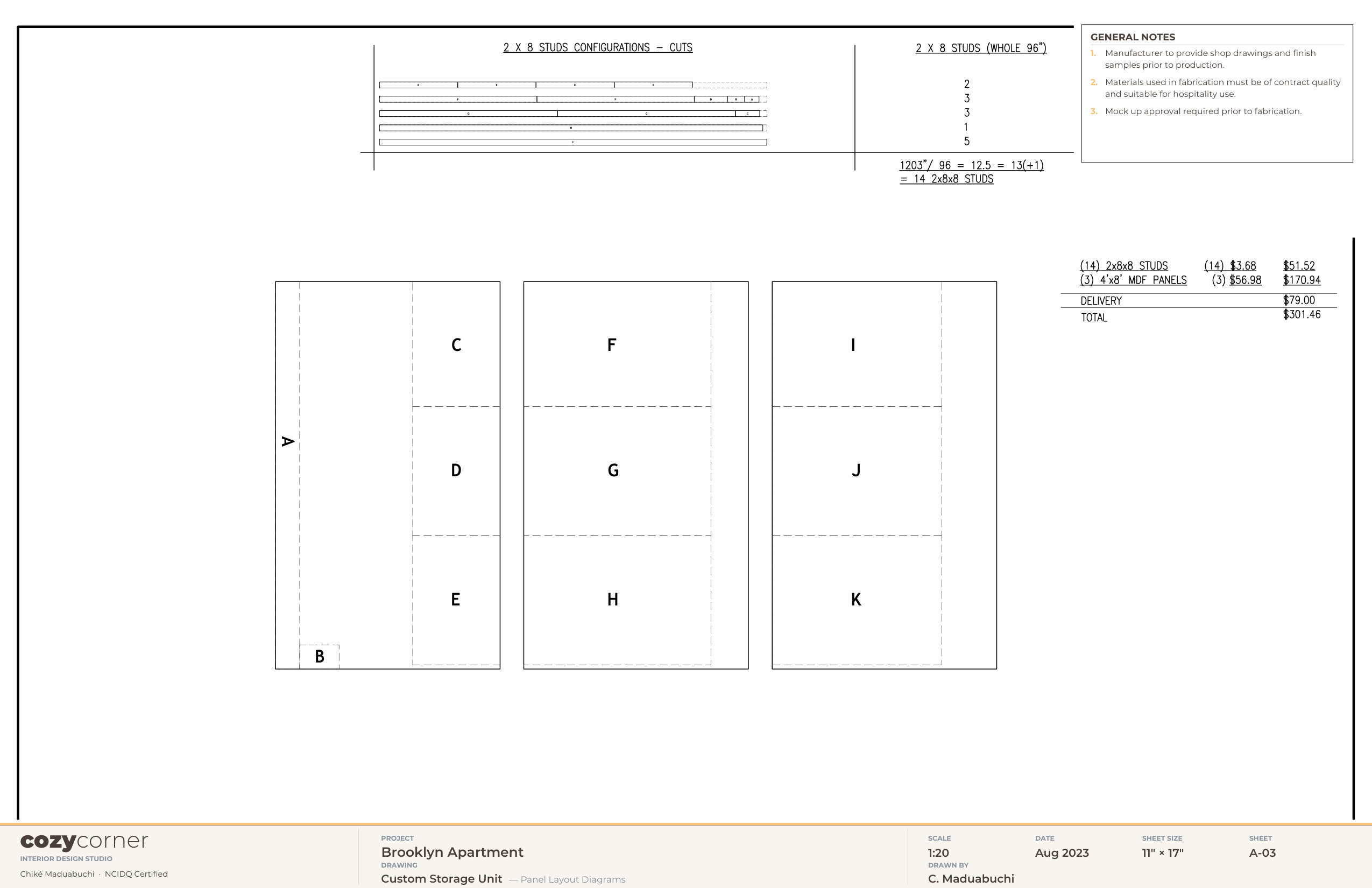 Construction sheet 03